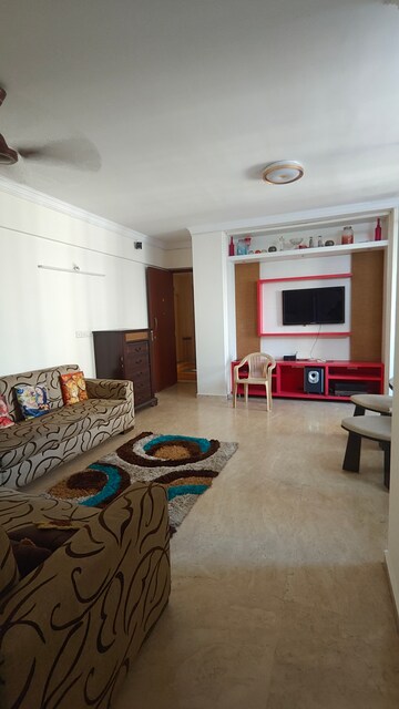 Living Room in 2 BHK Apartment at Hiranandani Meadows, Manpada – for Rent