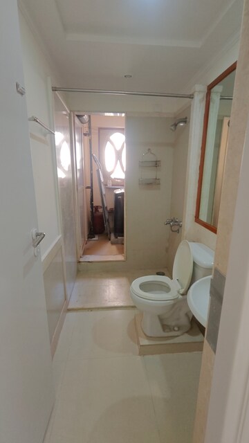 Bathroom in 2 BHK Apartment at Hiranandani Meadows, Manpada – for Rent