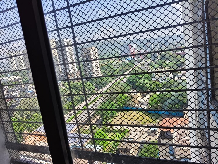 Balcony, blue-kites-chs-ltd 3 Bedroom 1309 Sq.Ft. Apartment In Kopar Khairane Navi Mumbai 9303350