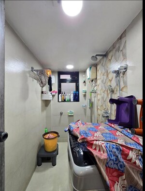 Bathroom in 1 BHK Apartment at Twin Tower Mira Road, Mira Road – for Rent