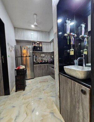 Kitchen in 1 BHK Apartment at Twin Tower Mira Road, Mira Road – for Rent