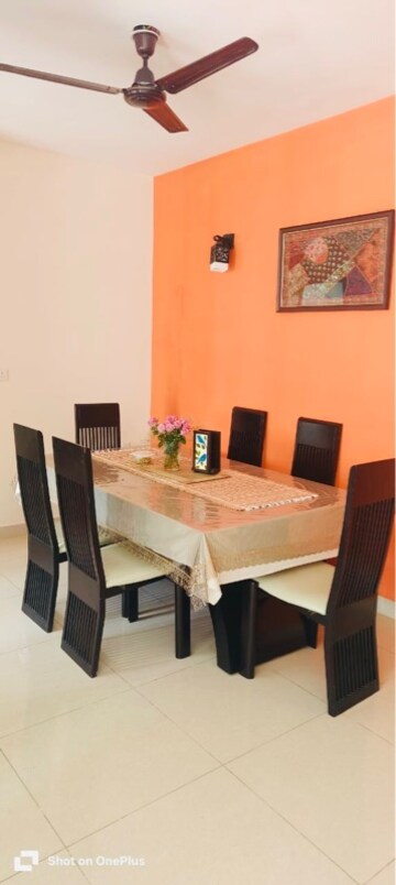 Dining area in 2 BHK Apartment at Raja Four Squares, Koramangala – for Rent
