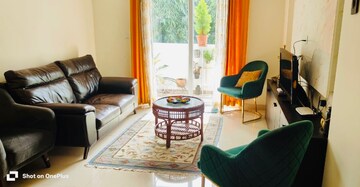 Living Room in 2 BHK Apartment at Raja Four Squares, Koramangala – for Rent