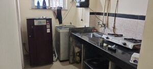 Kitchen in 1 BHK Apartment at MHADA Prakash Cotton Mill, Lower Parel – for Rent