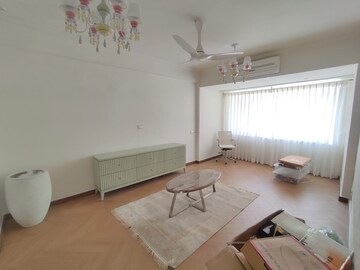 Living Room in 3 BHK Apartment at Cozy Home, Bandra West – for Rent