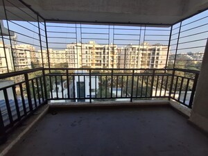 Balcony in 2 BHK Apartment at Majestique Landmark Miami, Dhayari – for Sale