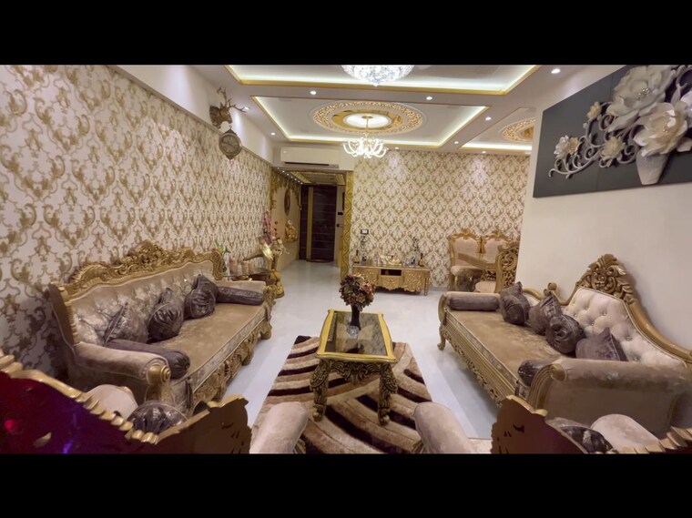 Living Room, maharaja-retreat-chs 2 Bedroom 900 Sq.Ft. Apartment In Goregaon East Mumbai 9303429