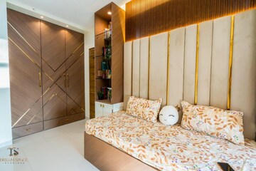 Bedroom in 2 BHK Apartment at Atlanta Heights, Prabhadevi – for Rent