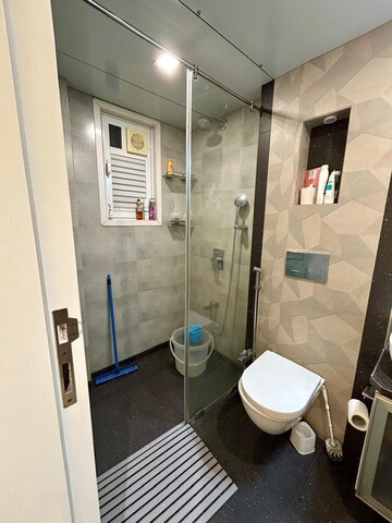 Bathroom in 2 BHK Apartment at Arjun CHS Vasant Vihar, Vasant Vihar – for Sale