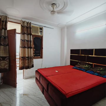 Bedroom in 2 BHK Builder Floor at Neb Sarai – for Rent