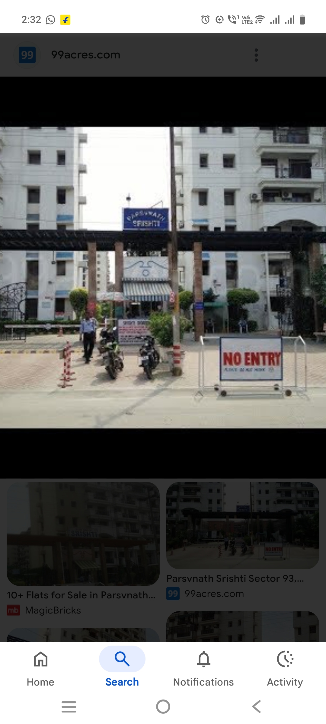 4 BHK Apartment For Sale in Parsvnath Srishti