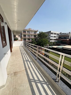 Balcony in 3 BHK Builder Floor at Malibu Town – for Rent