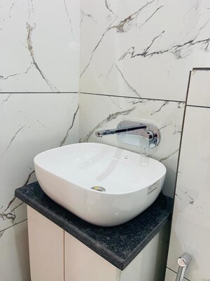 Bathroom in 1 BHK Builder Floor at Patiala Road – for Sale