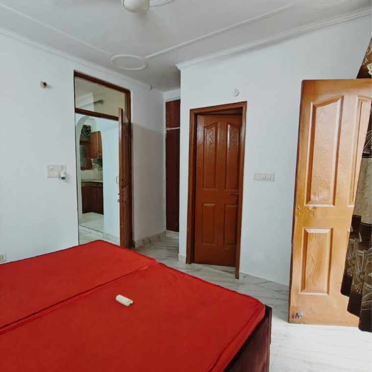 Bedroom, neb sarai 1 Bedroom 1200 Sq.Ft. Builder Floor In Neb Sarai Delhi 9303633