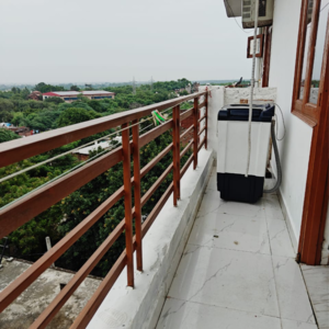 Balcony in 1 BHK Builder Floor at Neb Sarai – for Rent