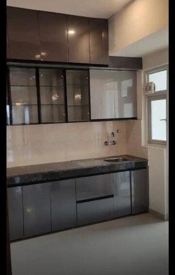 Kitchen in 3 BHK Apartment at Omaxe Waterscapes, Gomti Nagar – for Rent