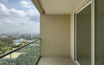 Balcony in 4 BHK Apartment at Bhartiya Leela Residences, Thanisandra Main Road – for Sale