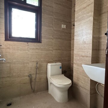 Bathroom in 2 BHK Builder Floor at Chattarpur – for Rent