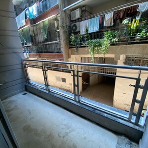 Balcony in 3 BHK Builder Floor at Chattarpur – for Rent