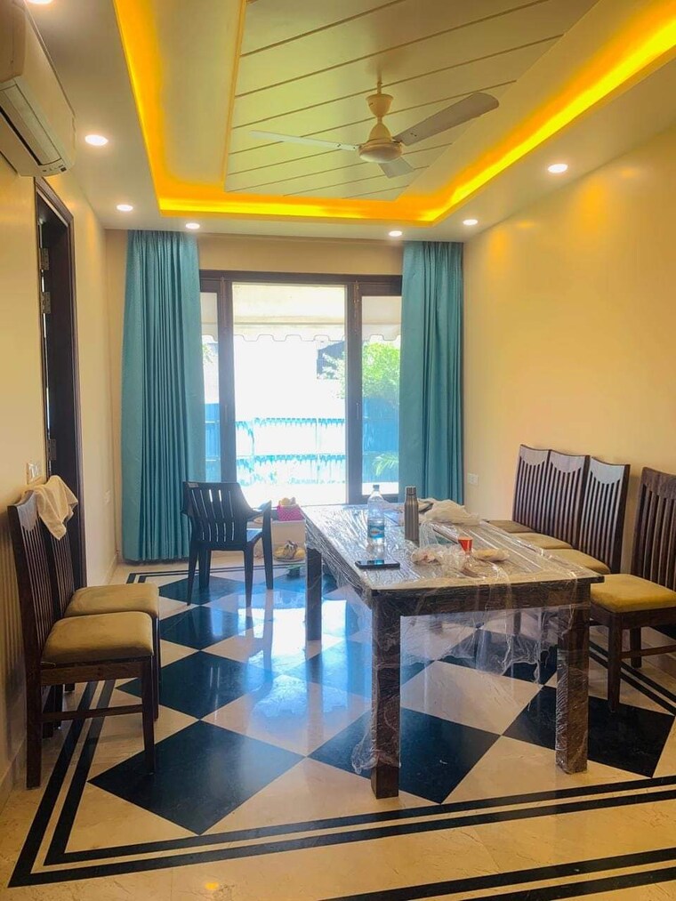 Dining area, unitech-south-city-1 3 Bedroom 1830 Sq.Ft. Builder Floor In South City 1 Gurgaon 9303784