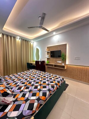 Bedroom in 3 BHK Builder Floor at Suncity Trade Tower, Sector 21 – for Rent
