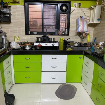 Kitchen in 3 BHK Apartment at Agripada – for Rent