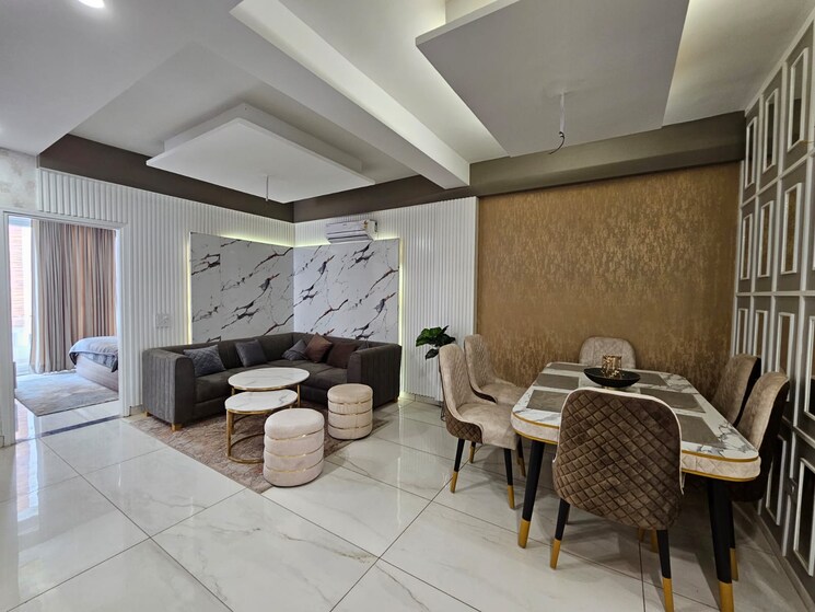 Living Room, pir machalla 3 Bedroom 1800 Sq.Ft. Apartment In Pir Machalla Zirakpur 9304143