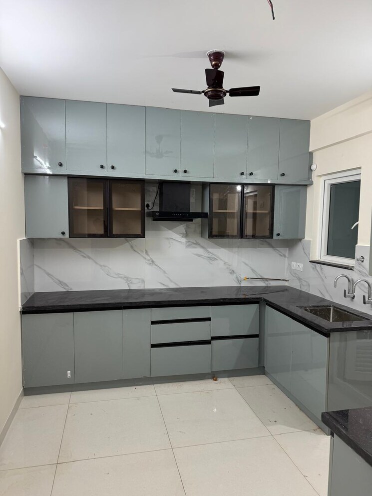 Kitchen, my-home-tarkshya 3 Bedroom 1957 Sq.Ft. Apartment In Kokapet Hyderabad 9304175