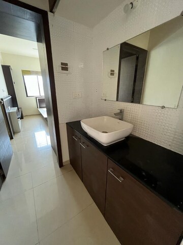Bathroom in 2 BHK Apartment at Vanaz Corner, Kothrud – for Rent