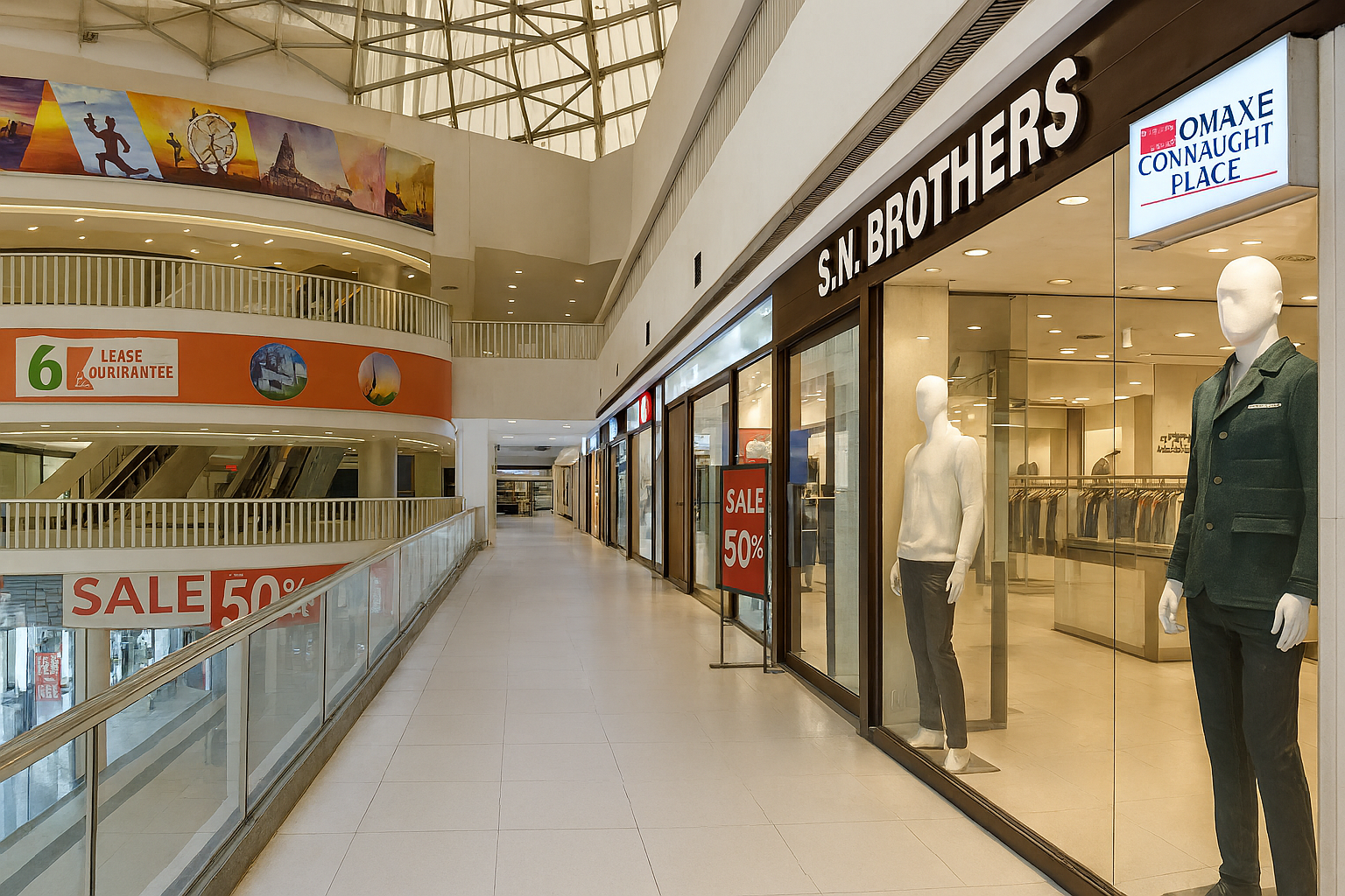 Retail Shop For Sale in Omaxe Connaught Place