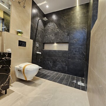 Attached Bathroom in 3 BHK Apartment at Shri Northview Avenue, High Ground – for Sale