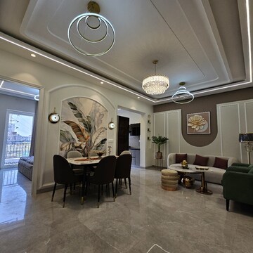 Living Room in 3 BHK Apartment at Shri Northview Avenue, High Ground – for Sale
