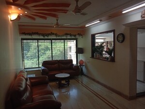 Living Room in 2 BHK Apartment at Yogi Hills, Mulund West – for Rent