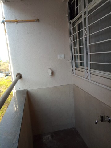 Balcony in 3 BHK Apartment at Gokhale Anuprita, Dahanukar Colony – for Rent