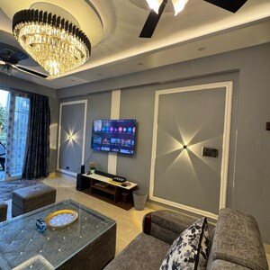 Living Room in 3 BHK Apartment at Shivalik Exotica, Kishanpur – for Rent