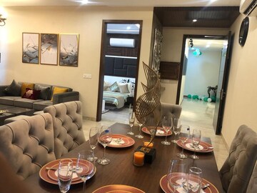 Living Room in 3 BHK Apartment at International Airport Road – for Sale