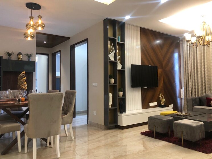 Living Room, mrs-hi-greens 3 Bedroom 1013 Sq.Ft. Apartment In Kishanpura Zirakpur 9304373