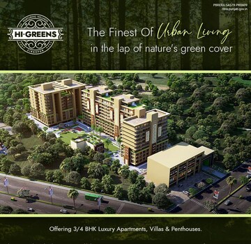 3 BHK Apartment – Exterior View View at MRS Hi Greens, Kishanpura - for Sale