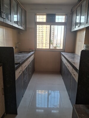 Kitchen in 2 BHK Apartment at Dosti Blossom, Wadala East – for Rent