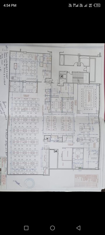 Floor Plan in  Office Space in IT/SEZ at Suncity Success Tower, Sector 65 – for Rent