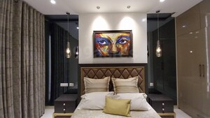 Bedroom in 3 BHK Apartment at Motia Blue Ridge, Dhakoli – for Sale