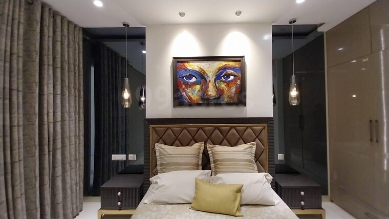 Bedroom, motia-blue-ridge 3 Bedroom 1650 Sq.Ft. Apartment In Dhakoli Zirakpur 9304471