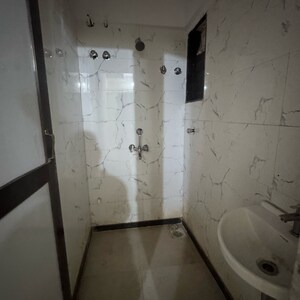 Bathroom in 1 BHK Apartment at Bhatti Pada – for Rent