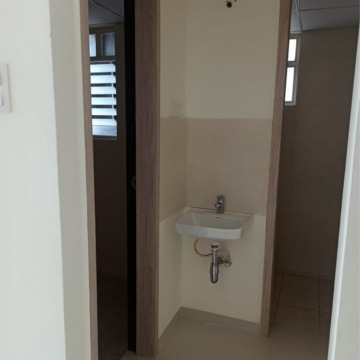 Building Lobby in 2 BHK Apartment at Kiran Sufal, Wakad – for Rent