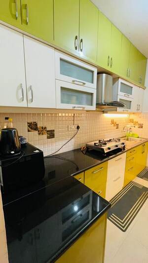 Team Area in 3 BHK Apartment at Vmaks Chalet, Electronic City Phase I – for Rent