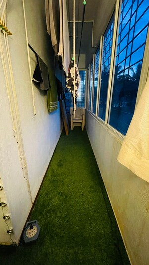 Balcony in 3 BHK Apartment at Vmaks Chalet, Electronic City Phase I – for Rent