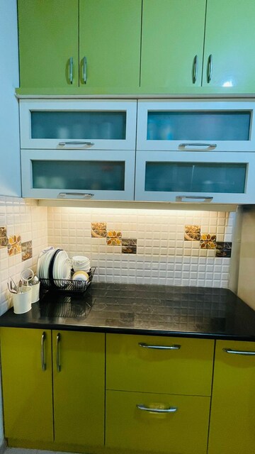Kitchen in 3 BHK Apartment at Vmaks Chalet, Electronic City Phase I – for Rent