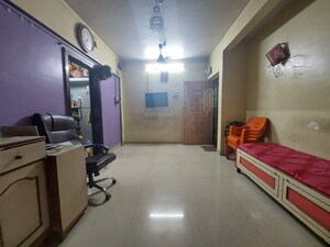 Living Room in 1 BHK Apartment at Gopal Dham CHS, Tilak Chowk – for Sale