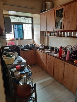 Kitchen in 2 BHK Apartment at Shreya Palace CHS, Kalyan West – for Rent