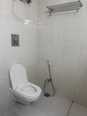 Bathroom in 3 BHK Builder Floor at Sukhdev Vihar – for Rent